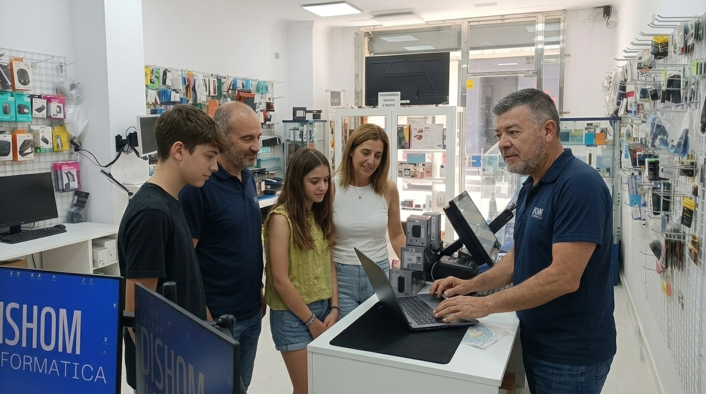 “Dishom - Soporte Técnico Informático en el Baix Llobregat